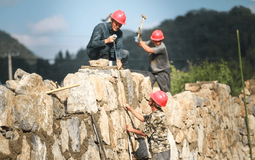 【天眼影像】黔西:水利工程建設(shè)正酣:建設(shè)工程